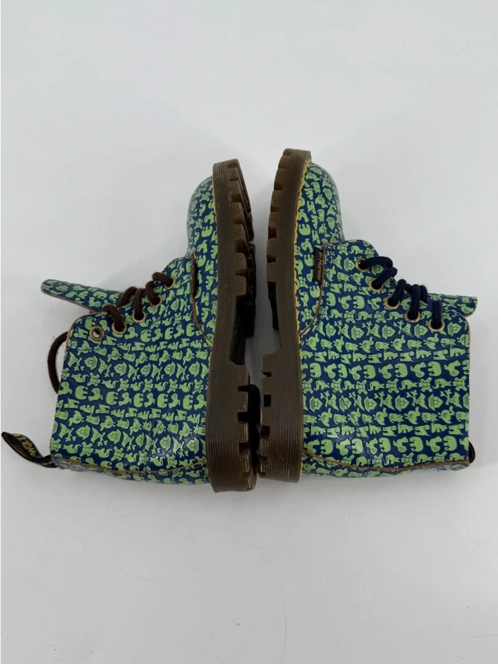 Vintage Dr. Doc Martens Noah’s Ark England Toddler Boots Little Kids 11 FLAWS